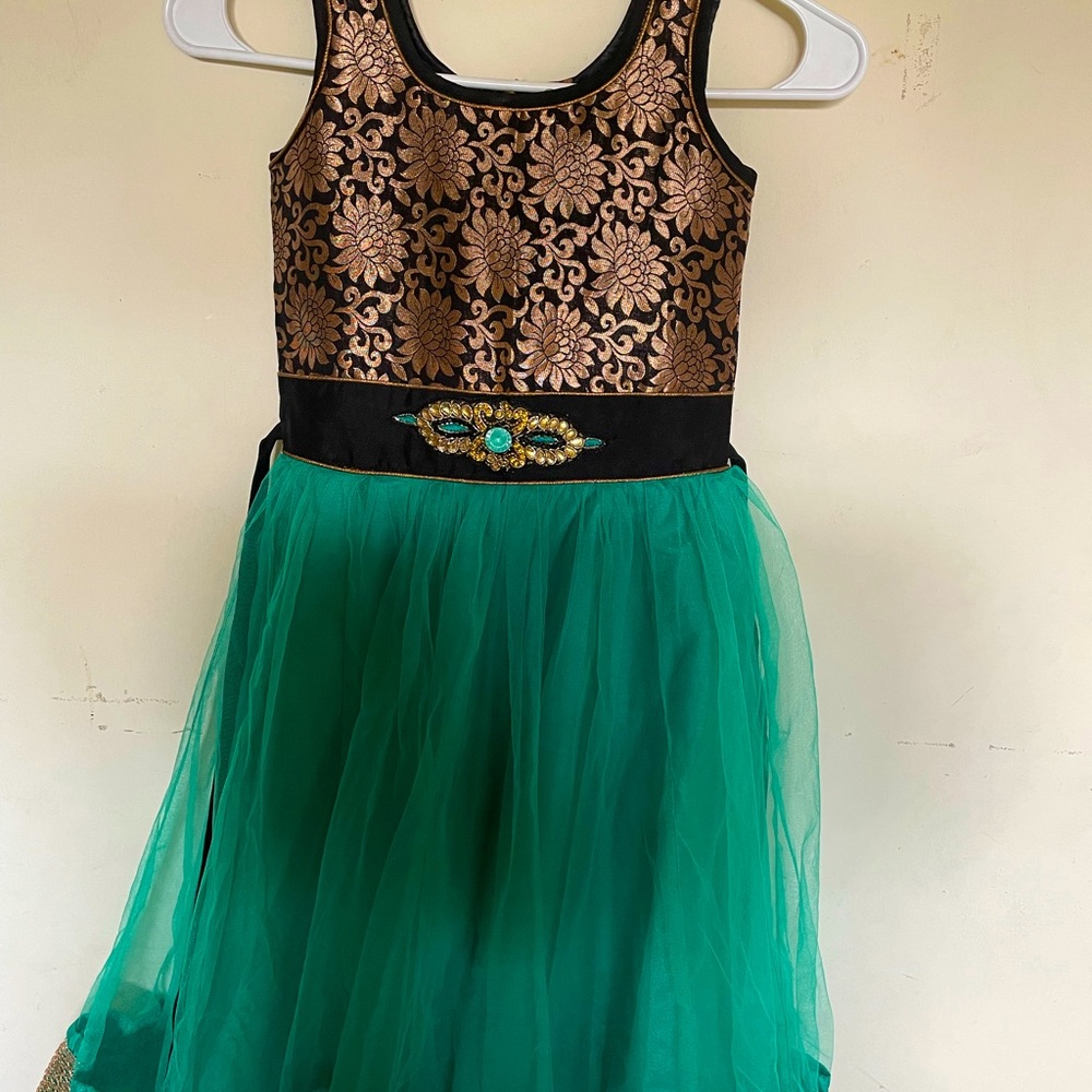 Party dress for girls long frock